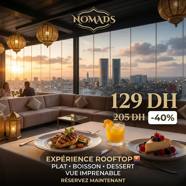 Rooftop Nomads Formule Plat