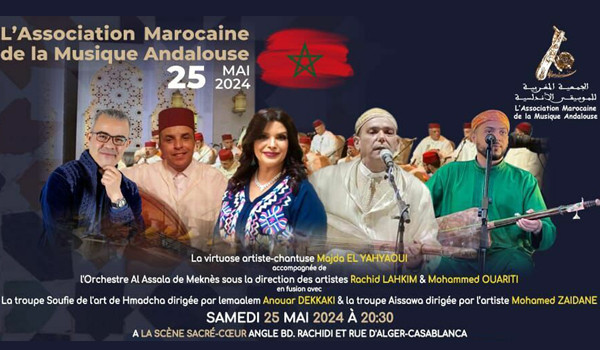 Hommage au patrimoine musical marocain : un mélange de Malhoun, Hamada, Aissou et Gnawa